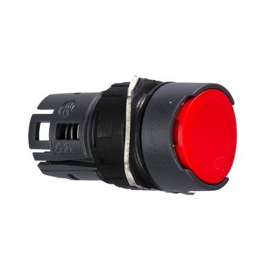 TESTA PULSANTE ROSSO