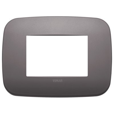 PLACCA ROUND 3M NICHEL DARK