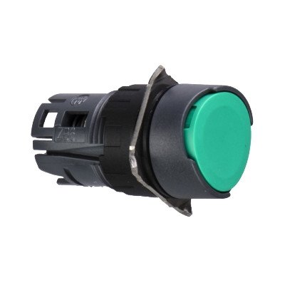 TESTA PULSANTE VERDE