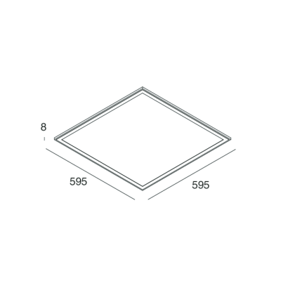 THE PANEL 2: 60X60 35W 4K...