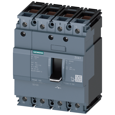 SEZ. AUT. IEC 3VA 160A 4P B/T