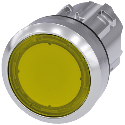 PULS. LUMINOSO PIATTO GIALLO