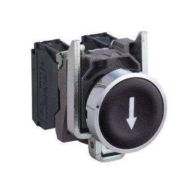 PULSANTE NERO 22MM...