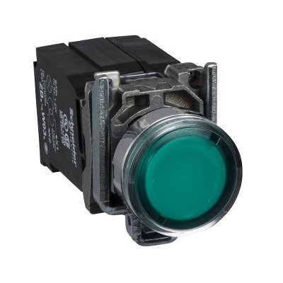 PULSANTE LUMINOSO VERDE...