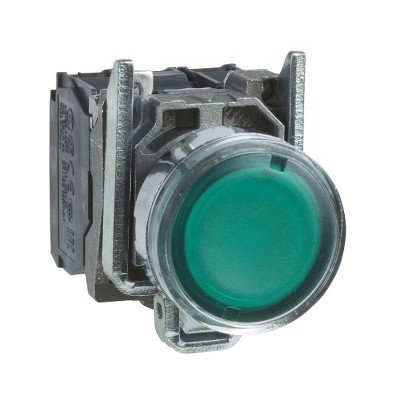 PULSANTE LUMINOSO VERDE...