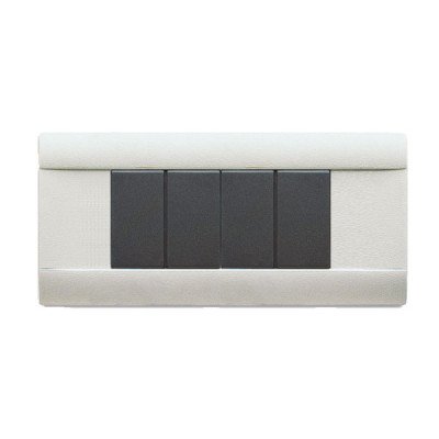 PLACCA RAL S45 6 MODULI...