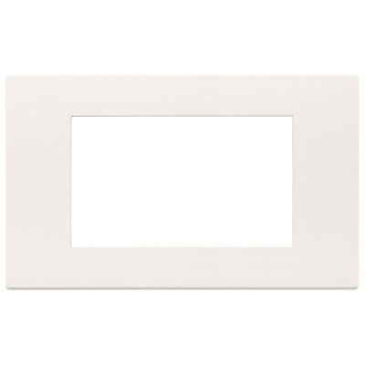 PLACCA 4 MODULI BIANCO -...